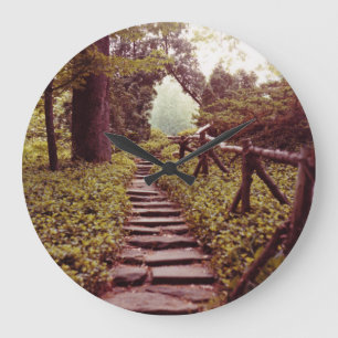 Grande Horloge Ronde Chemin vers la lumière