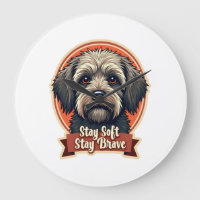 Chemise vintage triste chien style rétro de secour