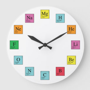 Grande Horloge Ronde Chemistry Time
