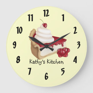 Grande Horloge Ronde Cherry Cheesecake