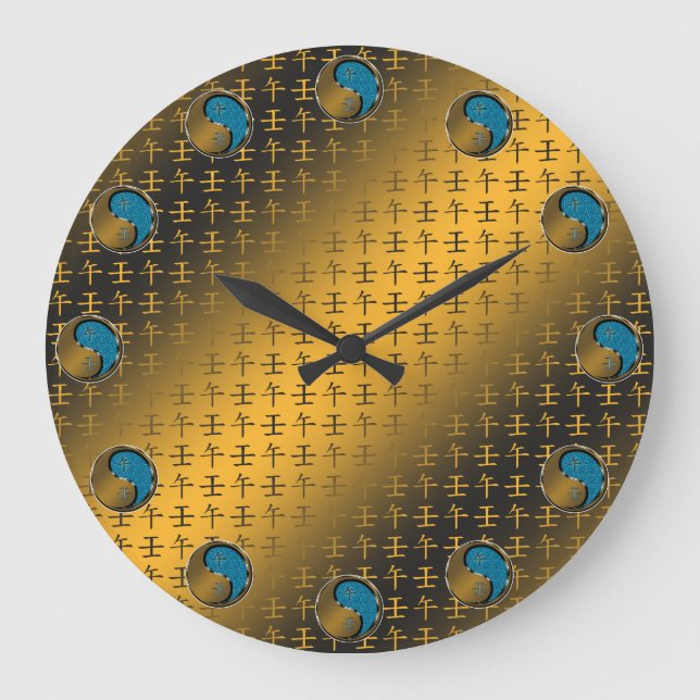 Grande Horloge Ronde Cheval d'eau (Recto)