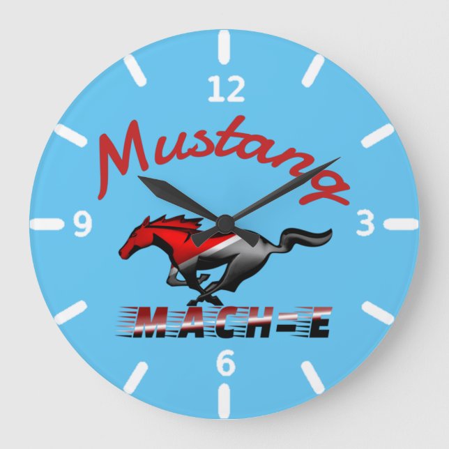 Grande Horloge Ronde Cheval rapide (Recto)