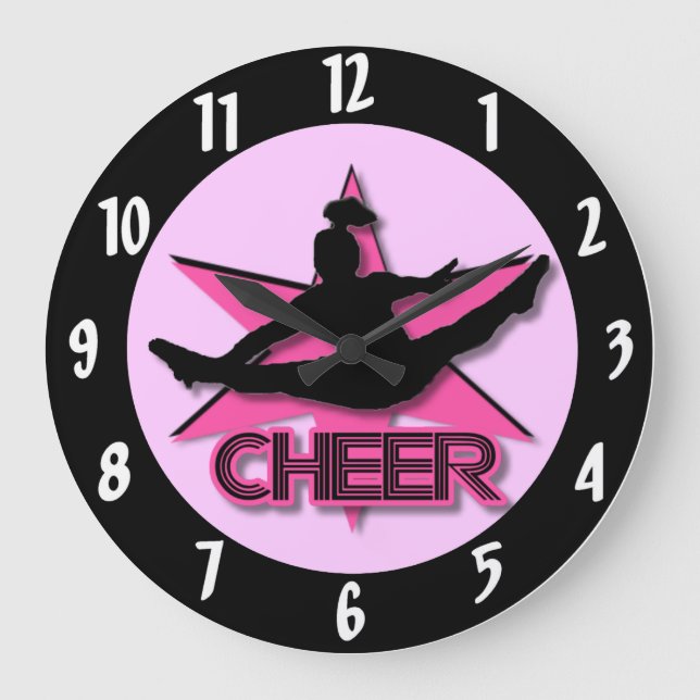 Grande Horloge Ronde Cheval rose (Recto)