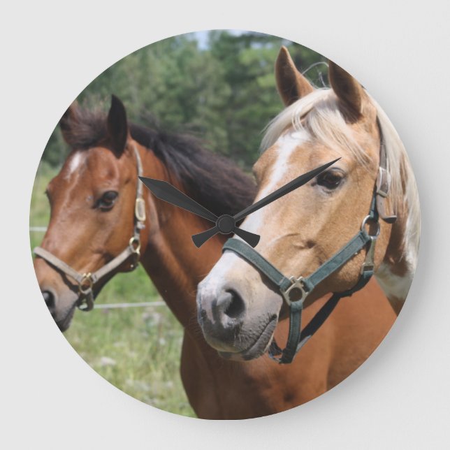 Grande Horloge Ronde Chevaux (Recto)