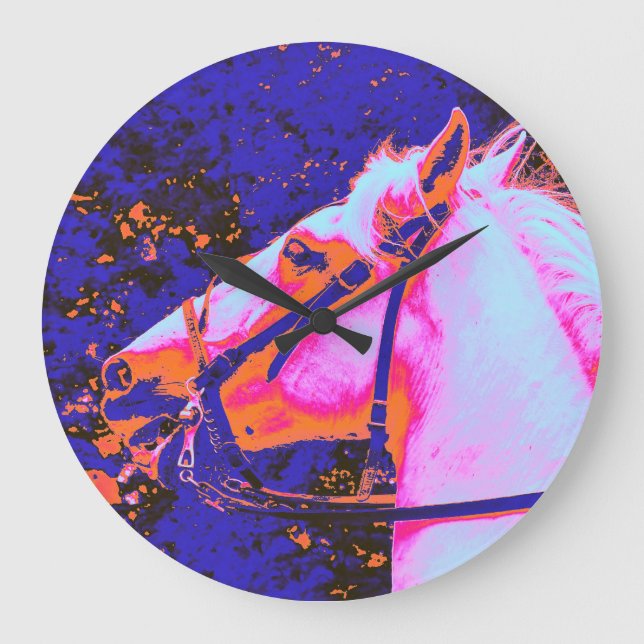 GRANDE HORLOGE RONDE CHEVAUX (Recto)