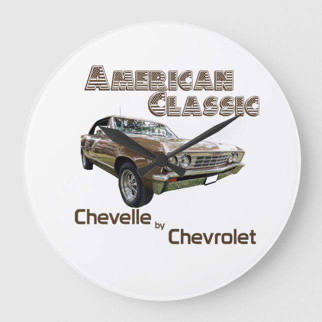 Grande Horloge Ronde Chevelle by Chevrolet 1967 (Recto)