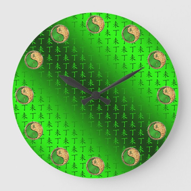 Grande Horloge Ronde Chèvre de feu (Recto)
