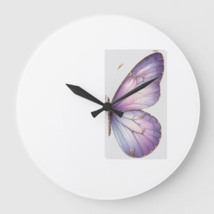 Grande Horloge Ronde Chic Wall Clock – Elegant Modern Timepiece for Sty