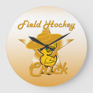Grande Horloge Ronde Chick de hockey sur gazon no 10