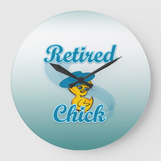Grande Horloge Ronde Chick retraité (Recto)
