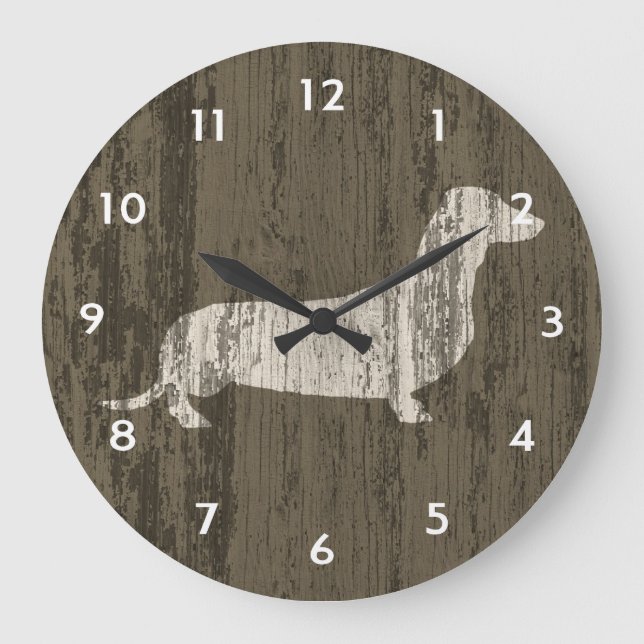 Grande Horloge Ronde Chien-chien de Weathered (Recto)