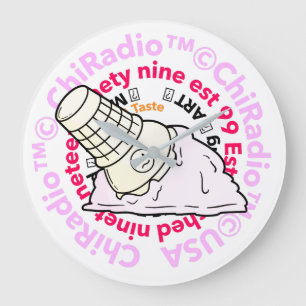 Grande Horloge Ronde CHIRadio LLC glaceCream casquette