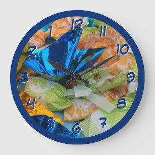 Grande Horloge Ronde Chocotejas at the Feria au Pérou Backward Clock