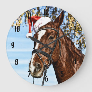 Grande Horloge Ronde Christmas