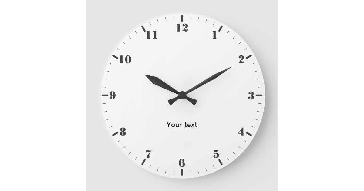 Myazs Mini Horloge Quartz 65mm - Cadran Blanc, Chiffres Arabes Doré/Argenté - Pour DIY Et Remplissage
