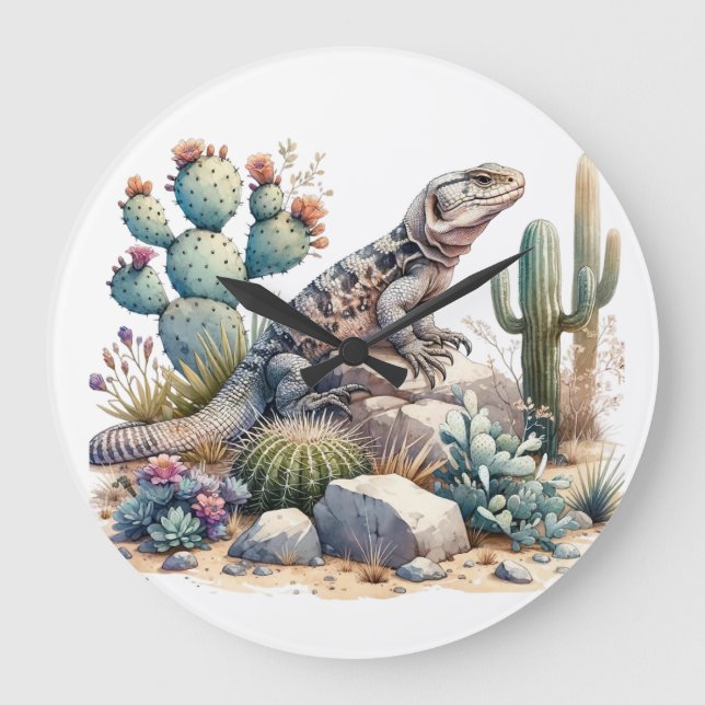 Grande Horloge Ronde Chuckwalla Chillin (Recto)