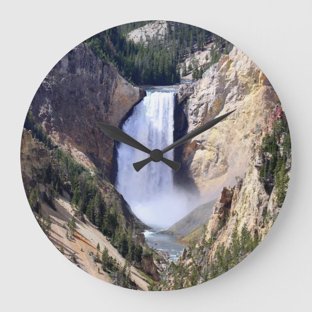 Grande Horloge Ronde Chutes de Lower Yellowstone (Recto)