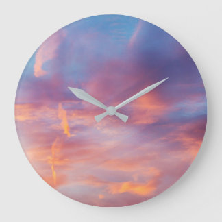 Grande Horloge Ronde ciel flirtant