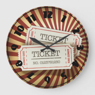 Grande Horloge Ronde Cinema Tickets Clock