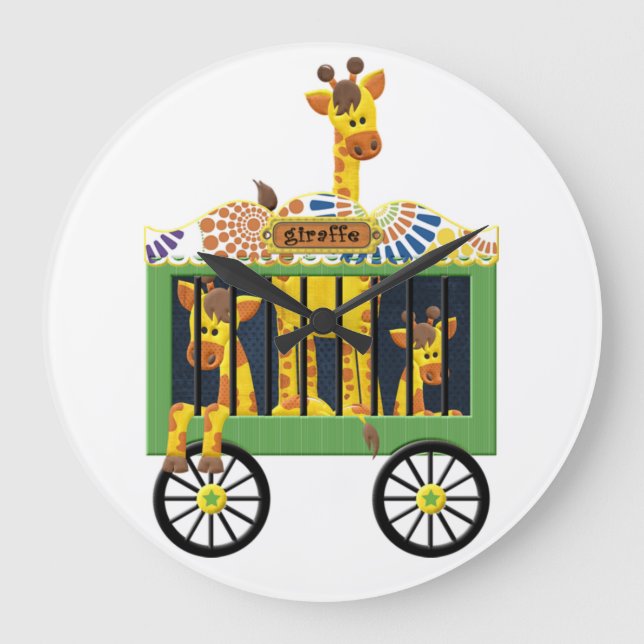 Grande Horloge Ronde Cirque Giraffe (Recto)