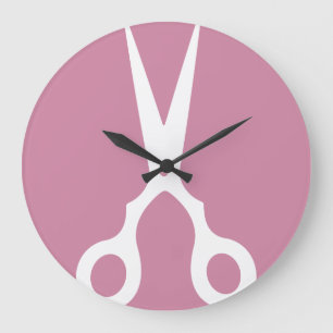 Grande Horloge Ronde Ciseaux simples de vecteur (sélectionnez votre
