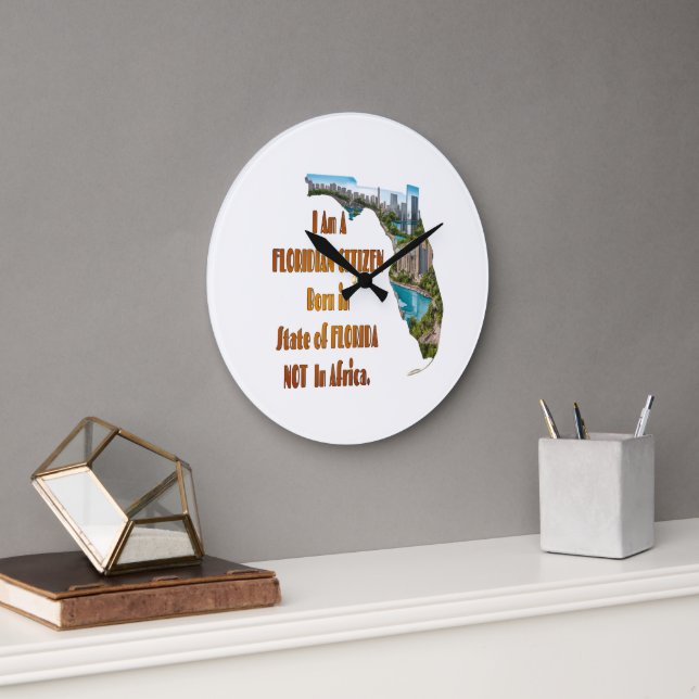 Grande Horloge Ronde Citoyen Floridien (Bureau)
