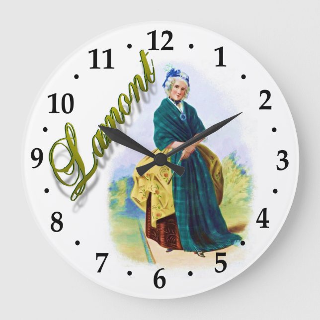Grande Horloge Ronde Clan Lamont (Recto)