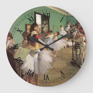 Grande Horloge Ronde Classe de danse par degrés, Ballet d'impressionnis