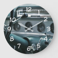 Classic Car Wall Theme Wall Decor Clocks