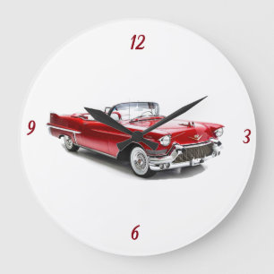GRANDE HORLOGE RONDE ****CLASSIQUE 57 CHEVY**** FERMETURE