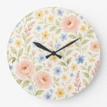 Classy Shabby Chic Floral Motif