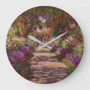 Grande Horloge Ronde Claude Monet   A Pathway à Monet's Garden