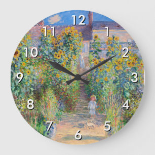 Grande Horloge Ronde Claude Monet - Le jardin de l'artiste à Vetheuil