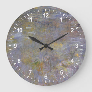 Grande Horloge Ronde Claude Monet   l'étang de nénuphar