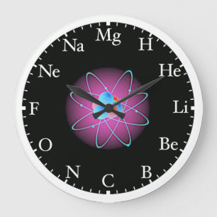 Grande Horloge Ronde Clock atomique