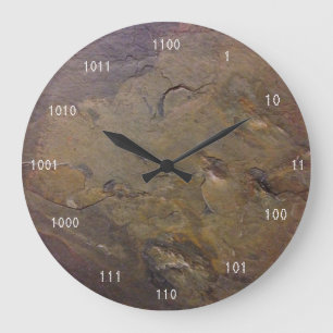 Grande Horloge Ronde Clock binaire