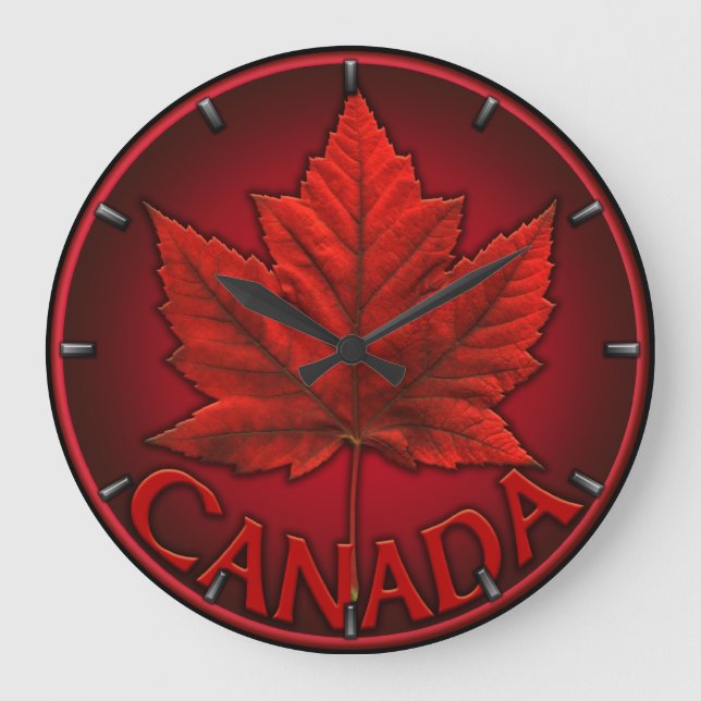 Grande Horloge Ronde Clock Canada Souvenirs Wall Clocks & Venin (Recto)