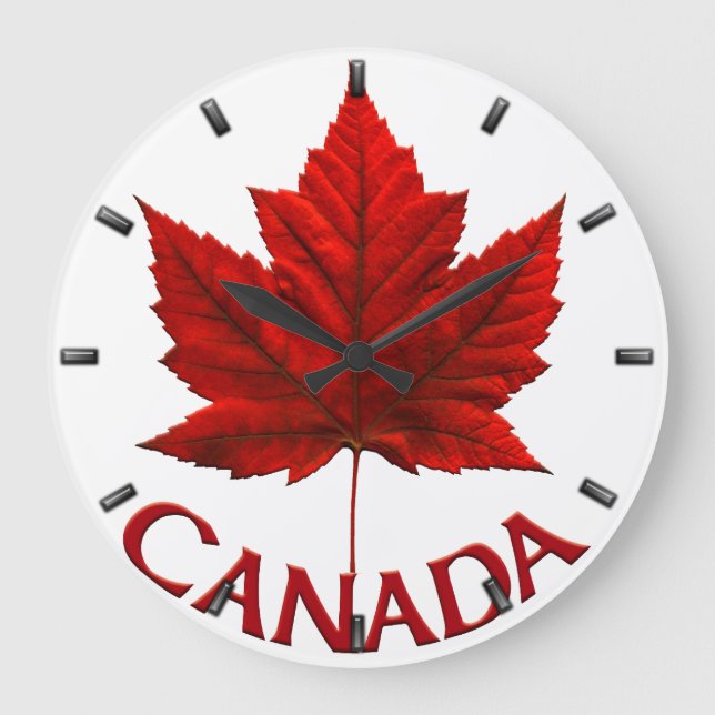 Grande Horloge Ronde Clock Canada Souvenirs Wall Clocks & Venin (Recto)