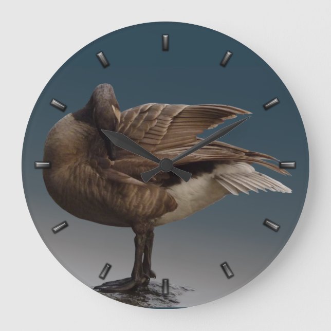 Grande Horloge Ronde Clock clock Canada Goose Wall Clock (Recto)