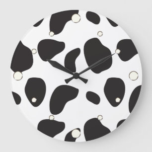 Grande Horloge Ronde Clock Cow