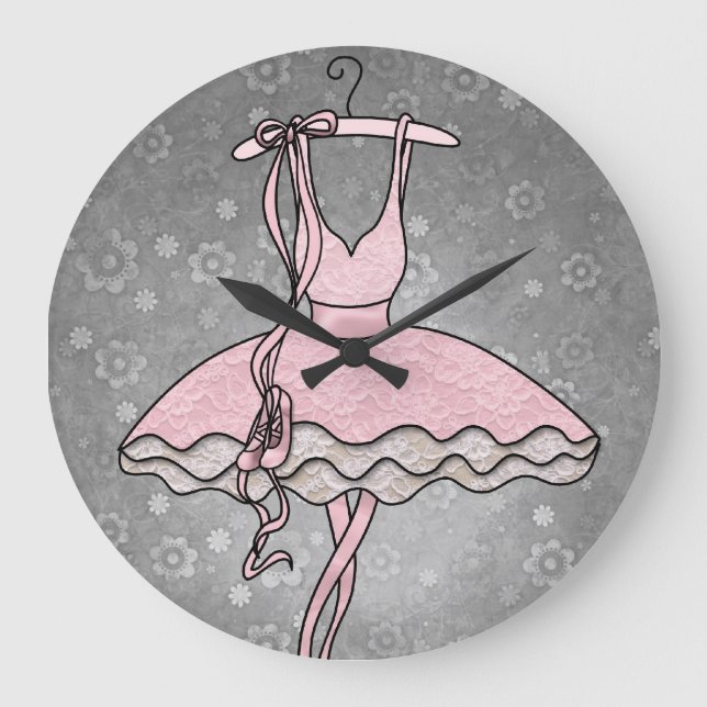 Grande Horloge Ronde Clock de Ballerina (Recto)