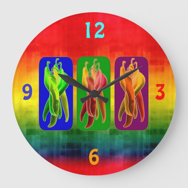 Grande Horloge Ronde Clock de Chilie (Recto)