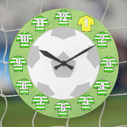 Grande Horloge Ronde Clock de football