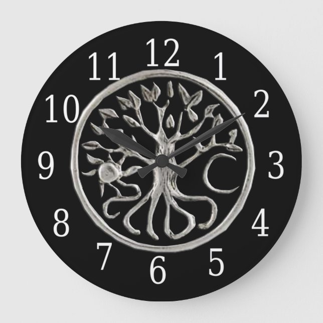 Grande Horloge Ronde Clock de la vie (Recto)