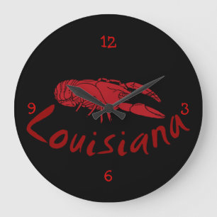 Grande Horloge Ronde Clock de Louisiane