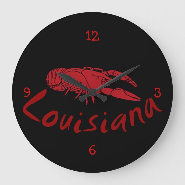 Grande Horloge Ronde Clock de Louisiane (Recto)