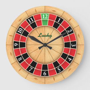 Grande Horloge Ronde Clock de roulette