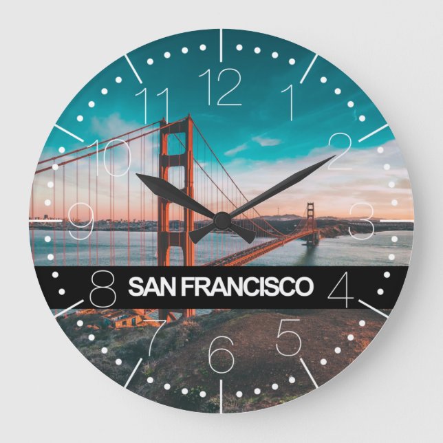 Grande Horloge Ronde Clock de San Francisco (Recto)