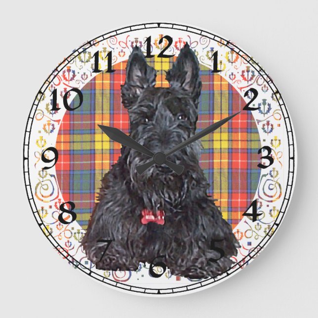 Grande Horloge Ronde Clock de Scottish (Recto)