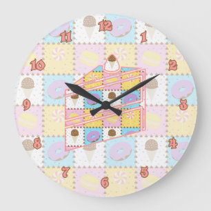 Grande Horloge Ronde Clock de Sweet Cravings